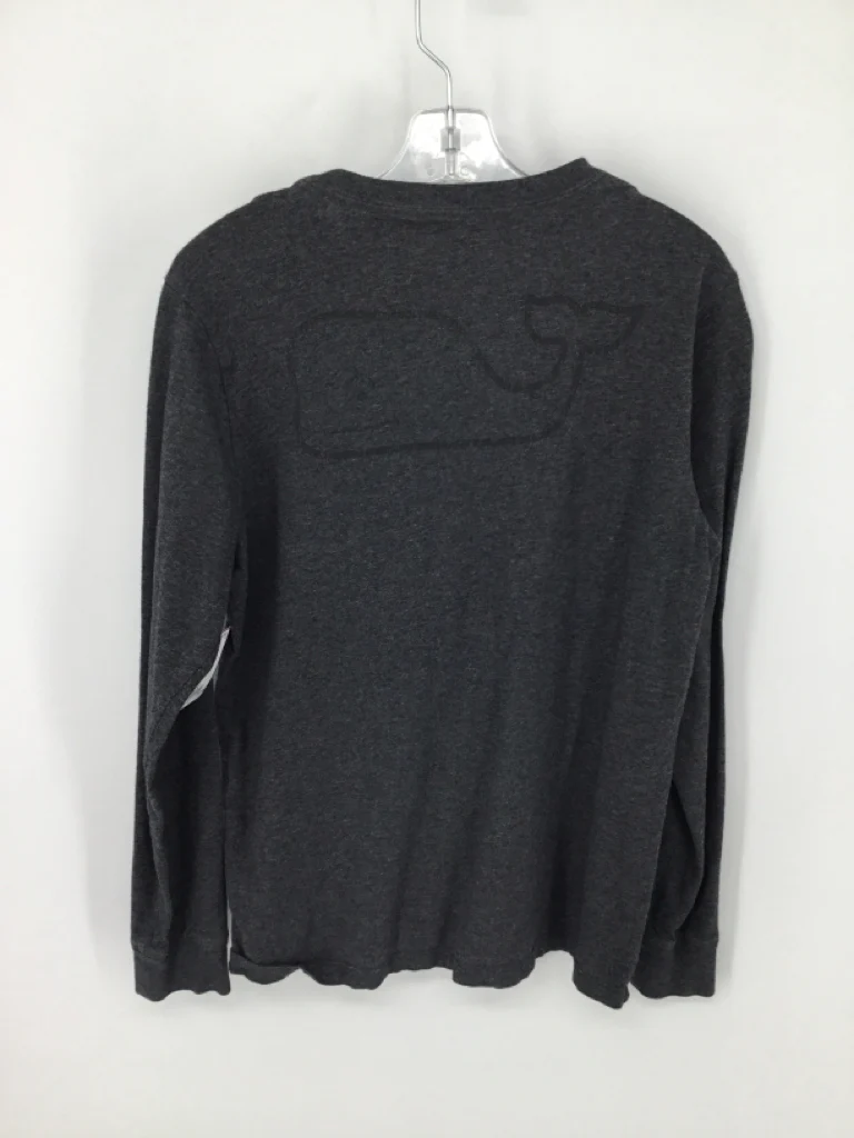 vineyard vines Child Size 12 Gray Solid T-shirt - boys - Image 2