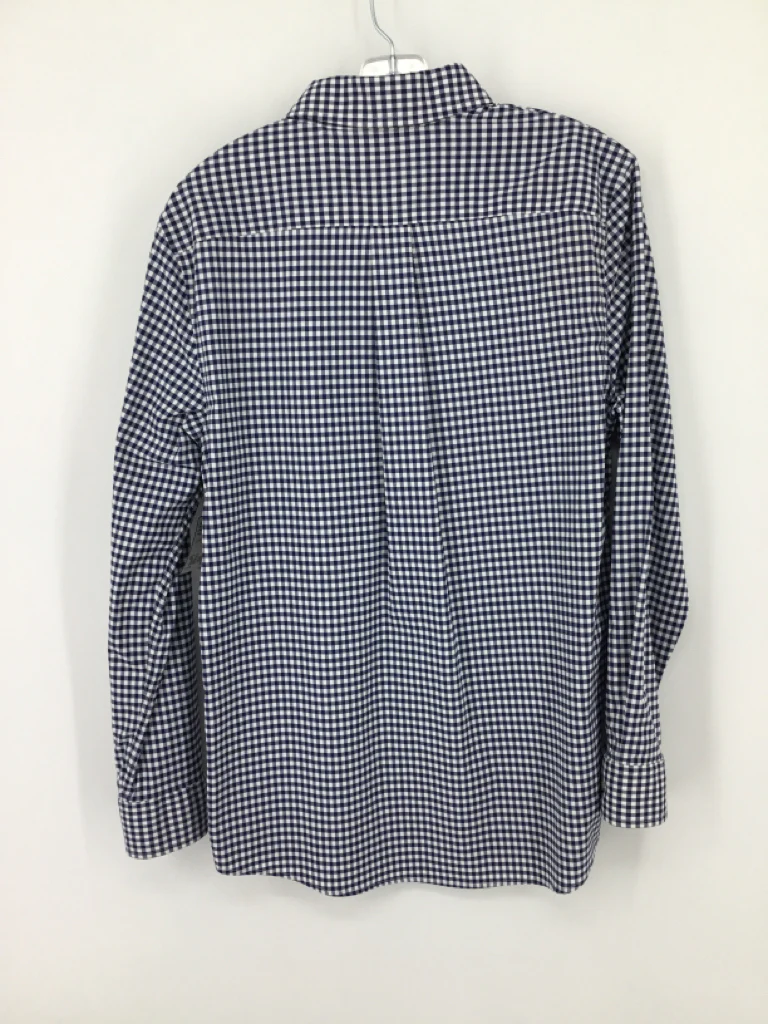 vineyard vines Child Size 12 Navy Gingham Shirt - boys - Image 2