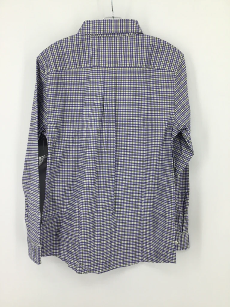 vineyard vines Child Size 12 Purple Plaid Shirt - boys - Image 3