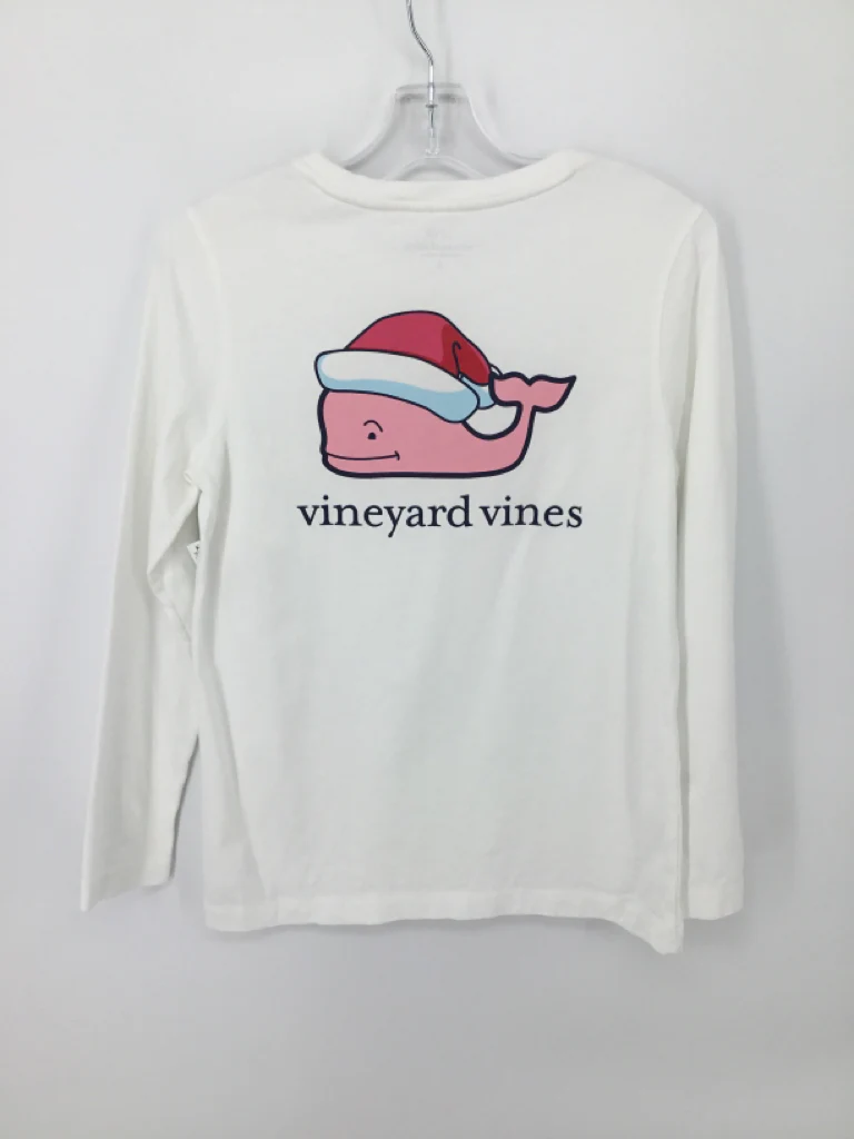vineyard vines Child Size 14 White Christmas T-Shirt - Image 2