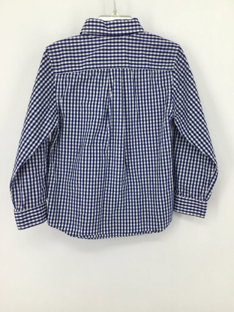 vineyard vines Child Size 4 Navy Gingham Shirt - boys - Image 2
