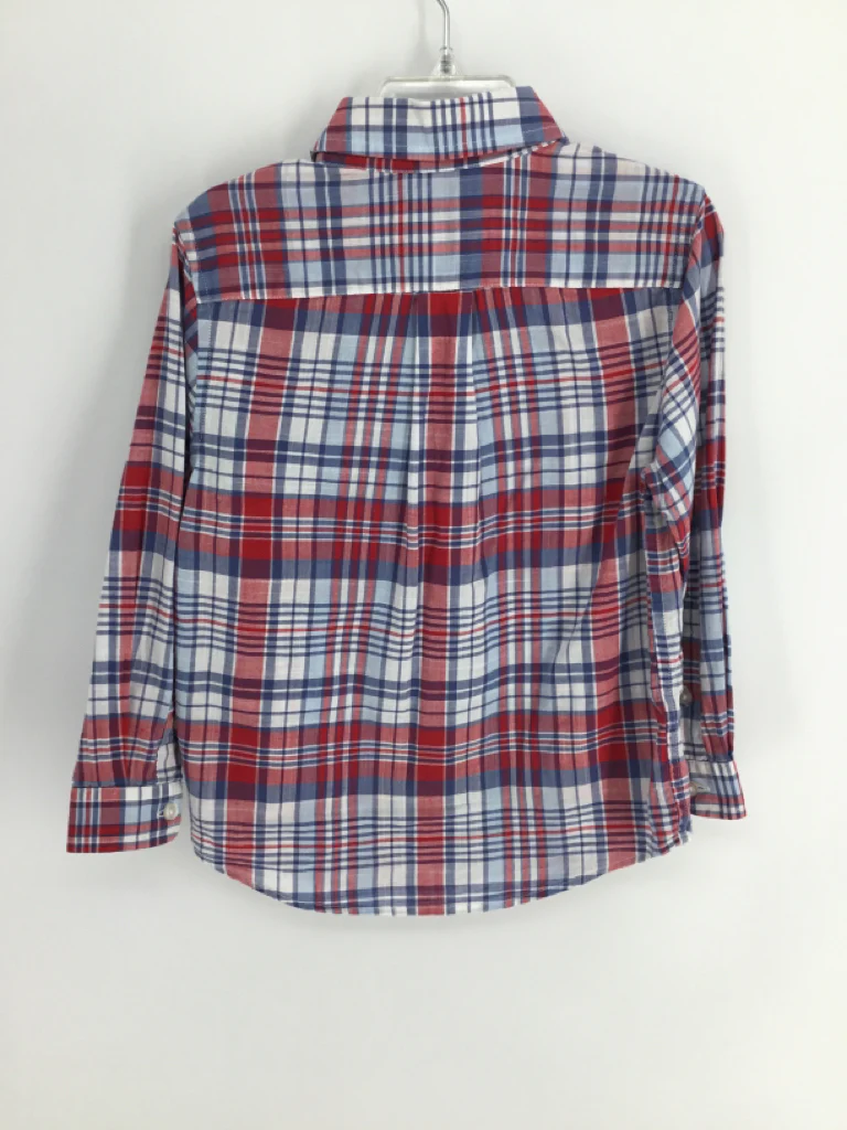 vineyard vines Child Size 4 Red Plaid Shirt - boys - Image 2