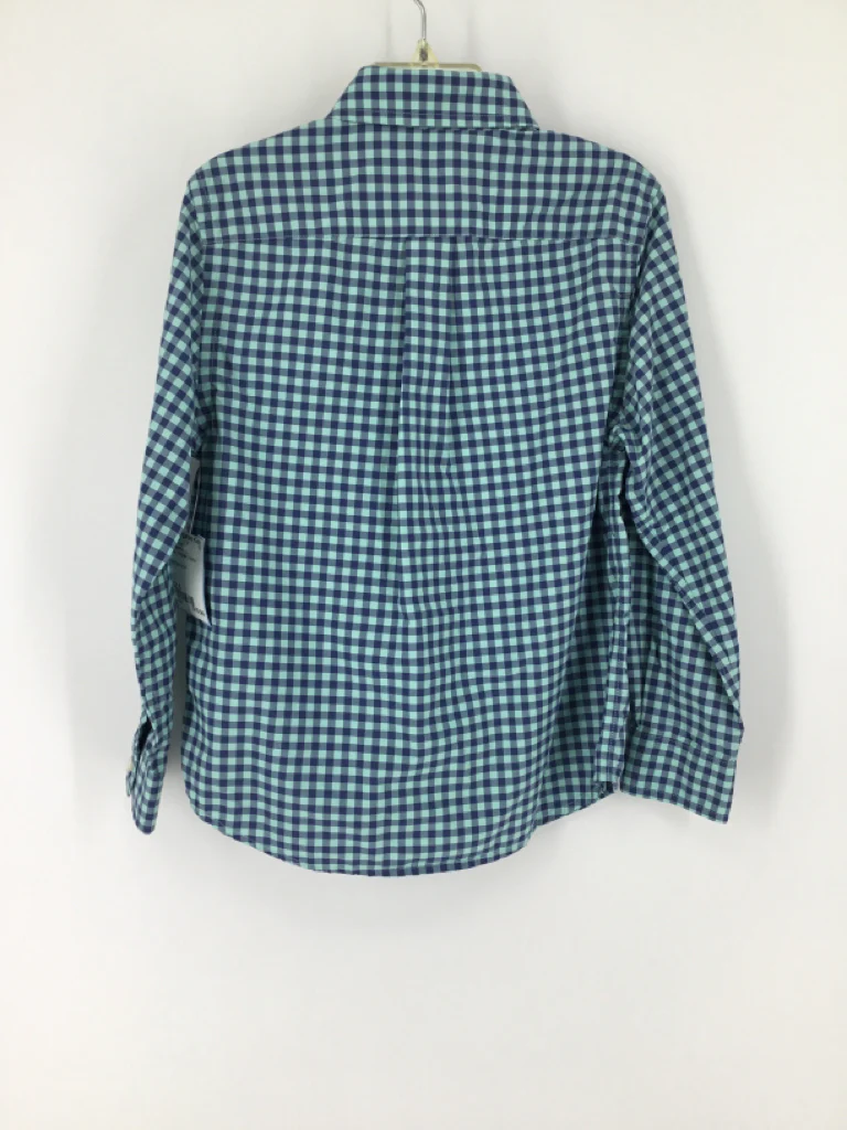 vineyard vines Child Size 5 Blue Gingham Shirt - boys - Image 2