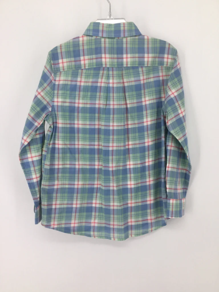vineyard vines Child Size 5 Blue Plaid Shirt - boys - Image 2