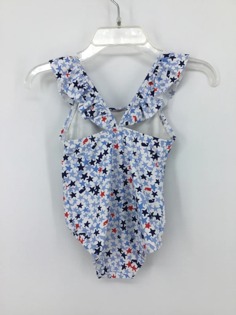 vineyard vines Child Size 6-12 Months Blue Stars & Stripes Swimwear - Image 2