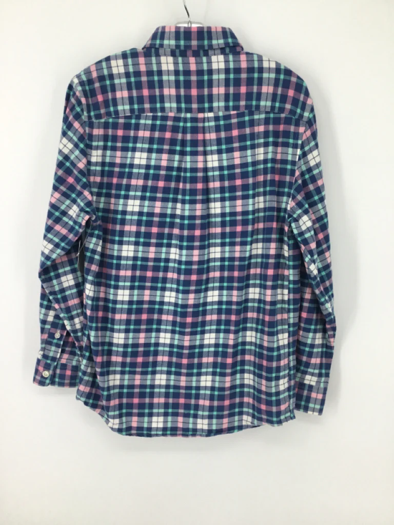 vineyard vines Child Size 8 Blue Plaid Shirt - boys - Image 2