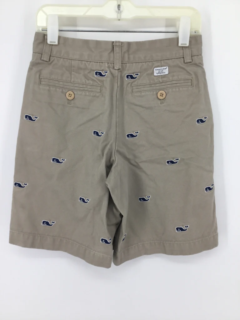 vineyard vines Child Size 8 Tan Embroidered Shorts - boys - Image 2