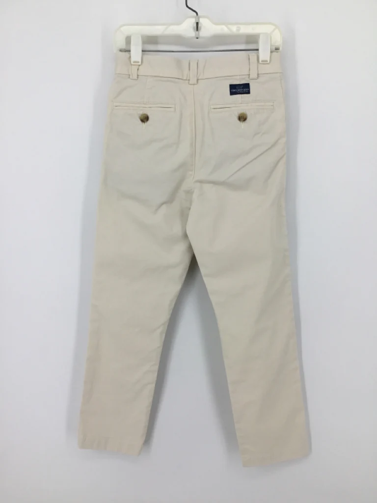 vineyard vines Child Size 8 Tan Solid Pants - boys - Image 2