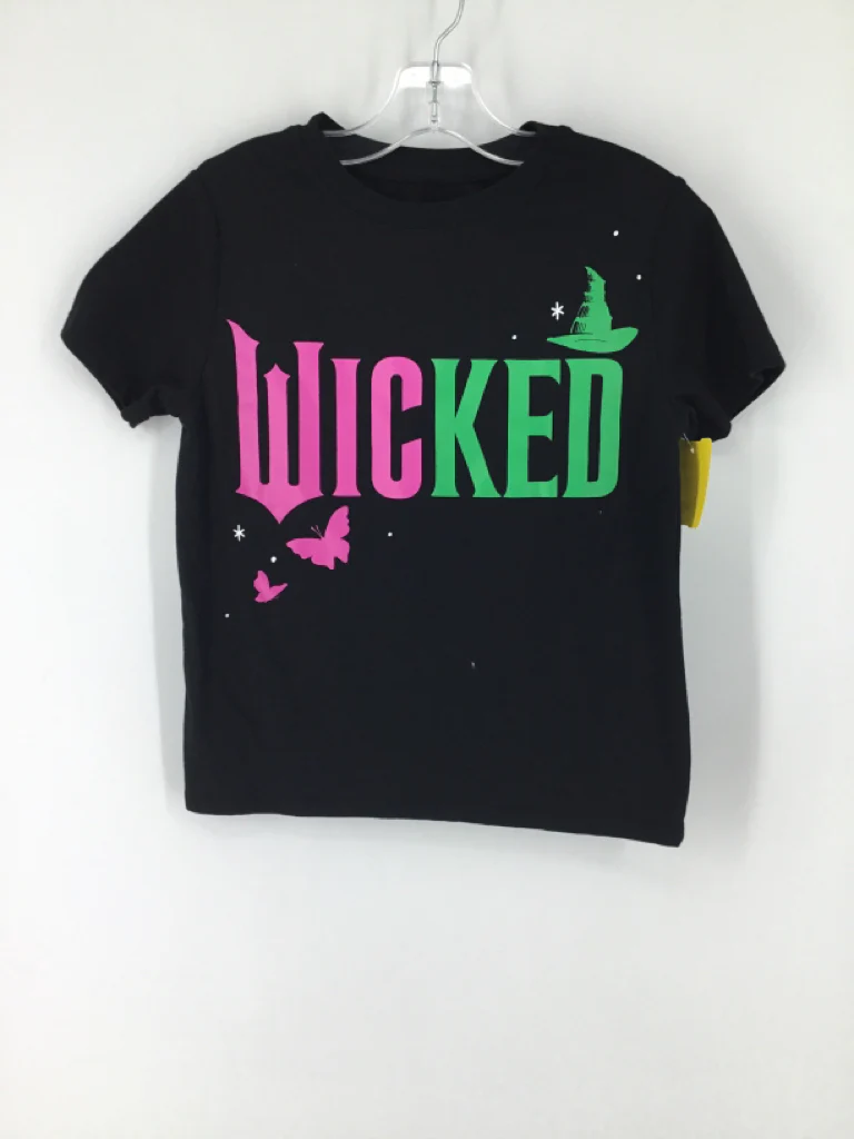 Wicked Child Size 10 Black T-shirt - girls