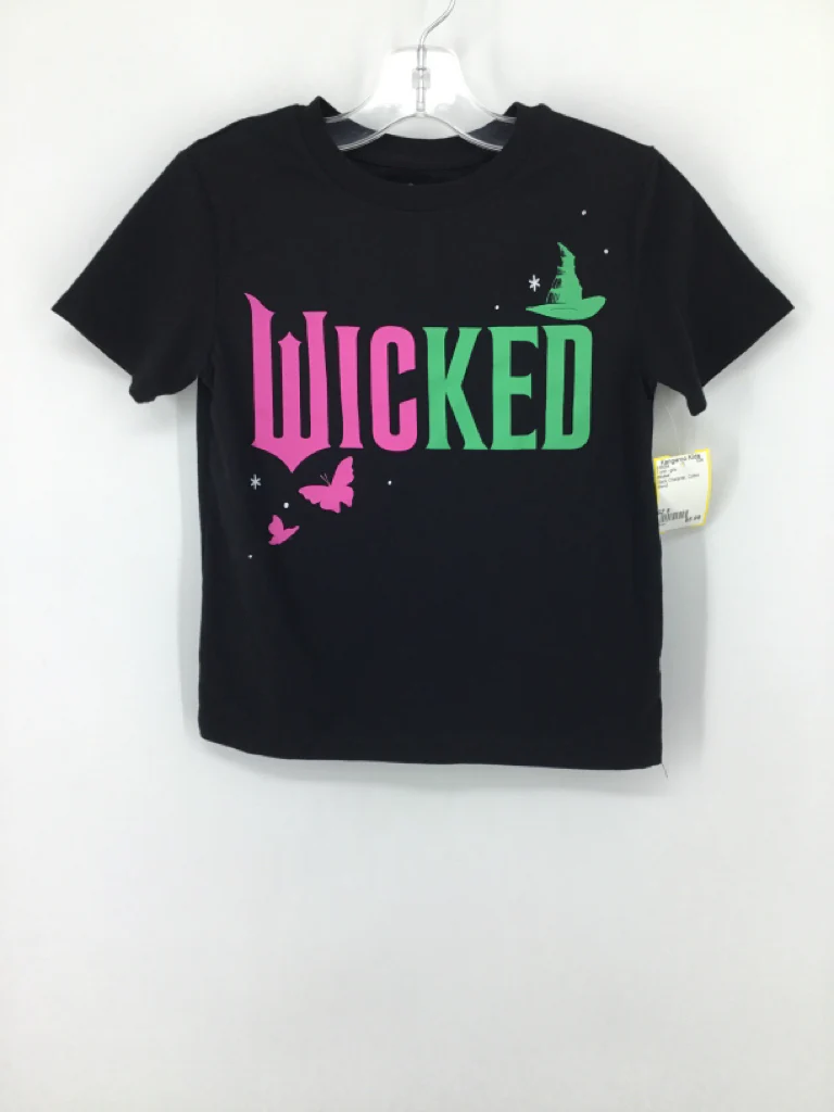 Wicked Child Size 8 Black T-shirt - girls