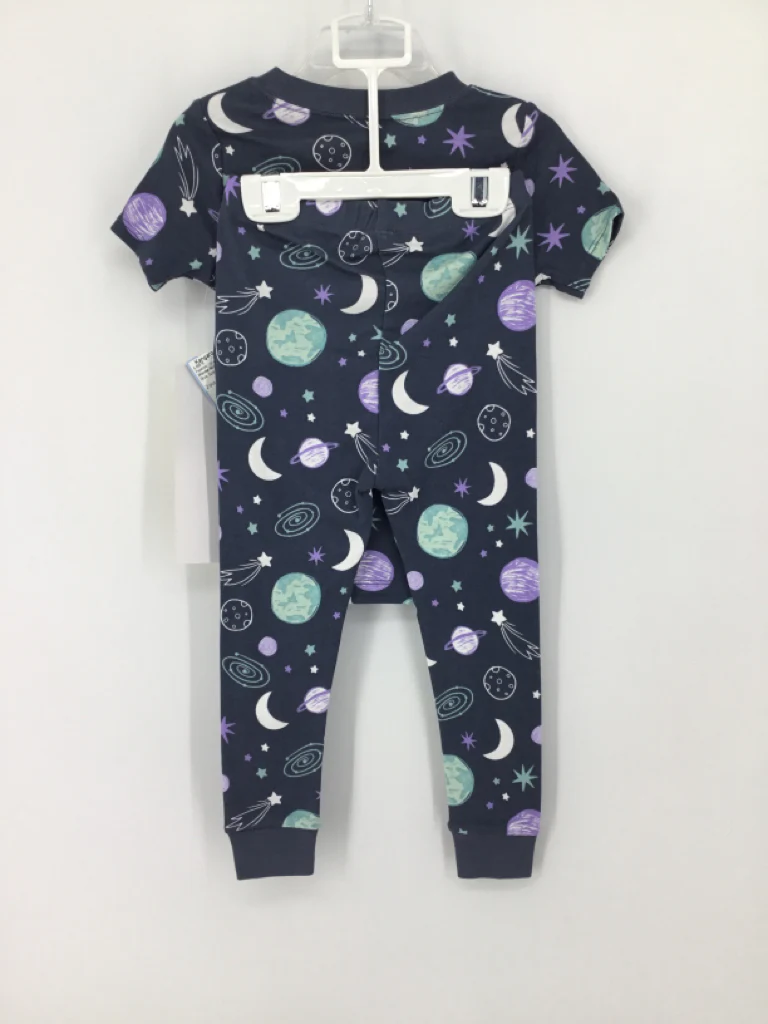 Wonder Nation Child Size 3 Blue Pajamas - girls - Image 3