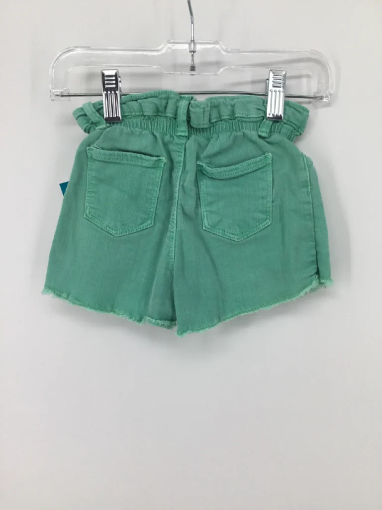 Zara Child Size 2 Green Shorts - girls - Image 2