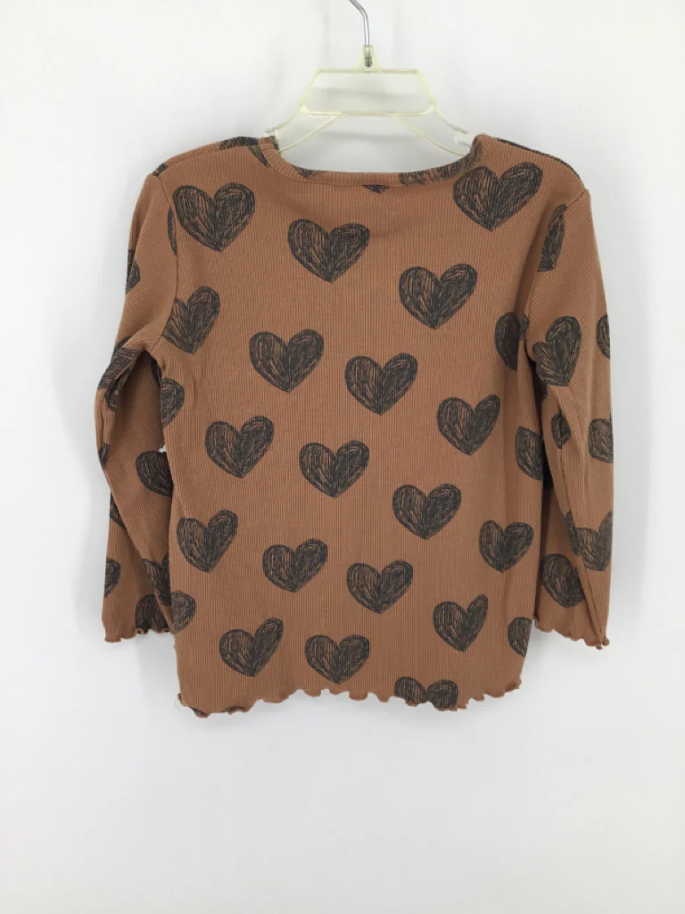 Zara Child Size 3 Brown Shirt - girls - Image 2