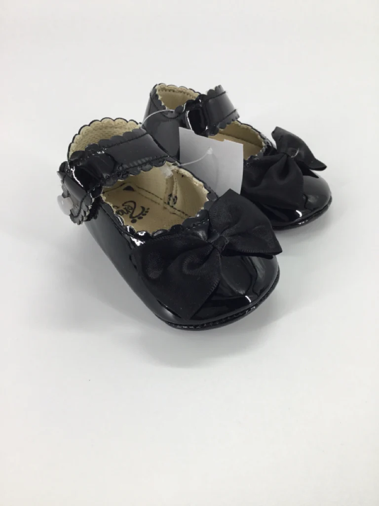 Zongteya Child Size 2 Toddler Black Dress Shoes