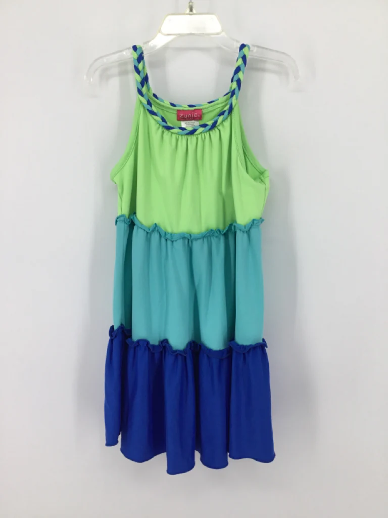 Zunie Child Size 4 Green Dress - girls