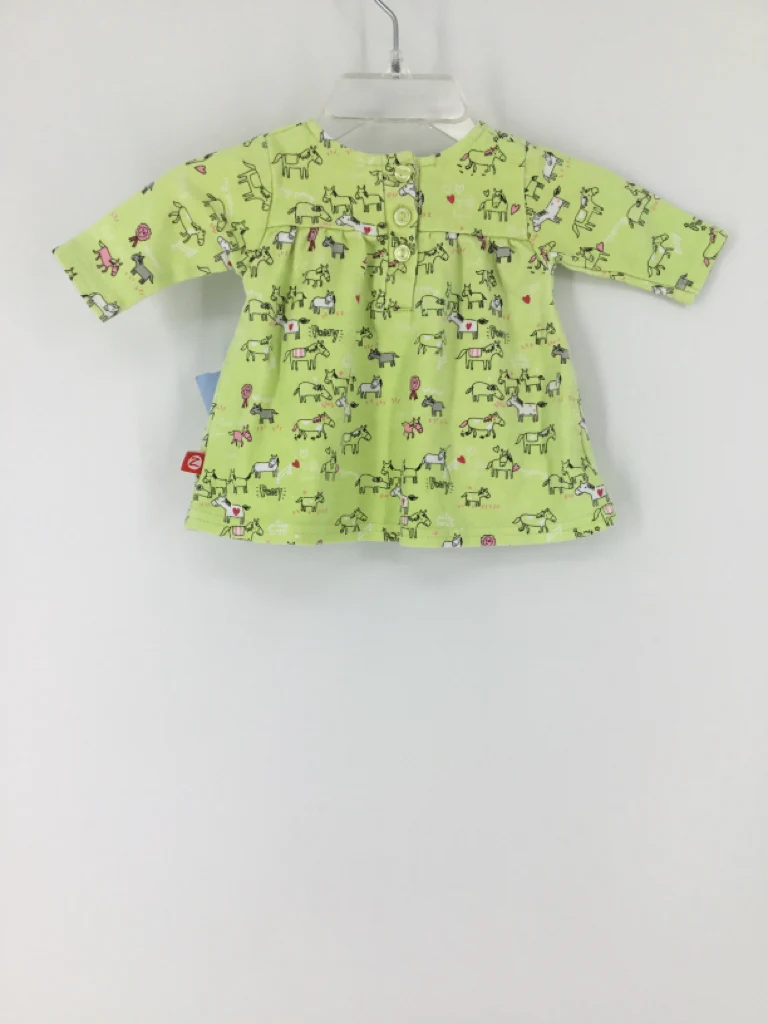 Zutano Child Size Newborn Green Dress - girls - Image 2